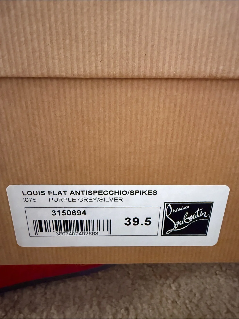 Christian Louboutin iconic spiked